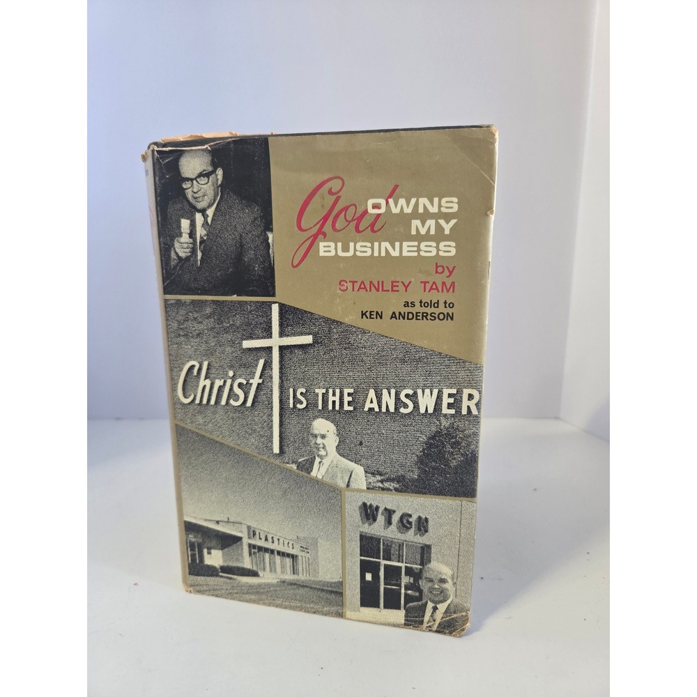 God Owns My Business Stanley Tam Ken Anderson Word Books Hardcover Vintage